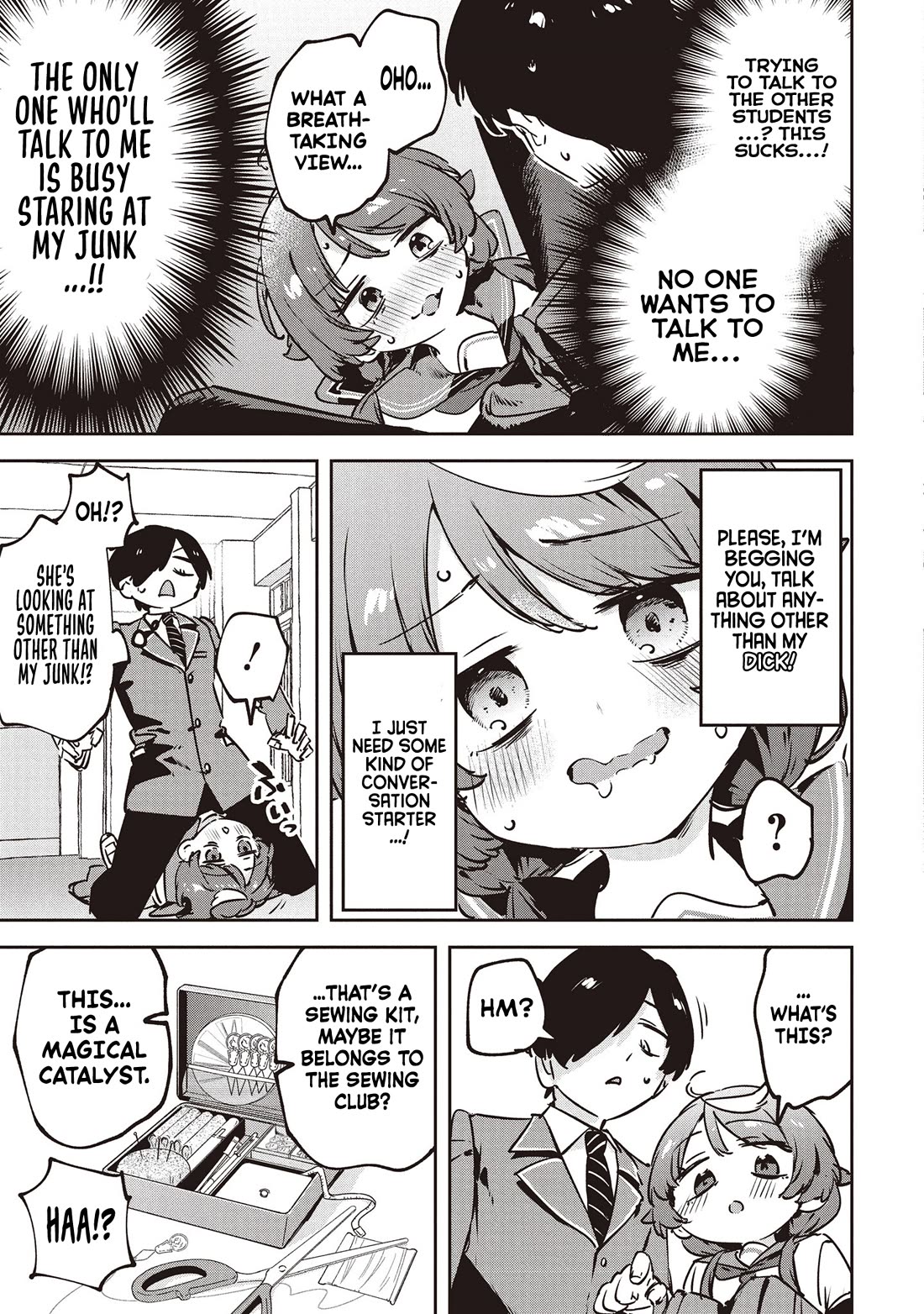 CMYK - Sameda Kazuou Can't Cure His Chuunibyou Syndrome chapter 4 page 11