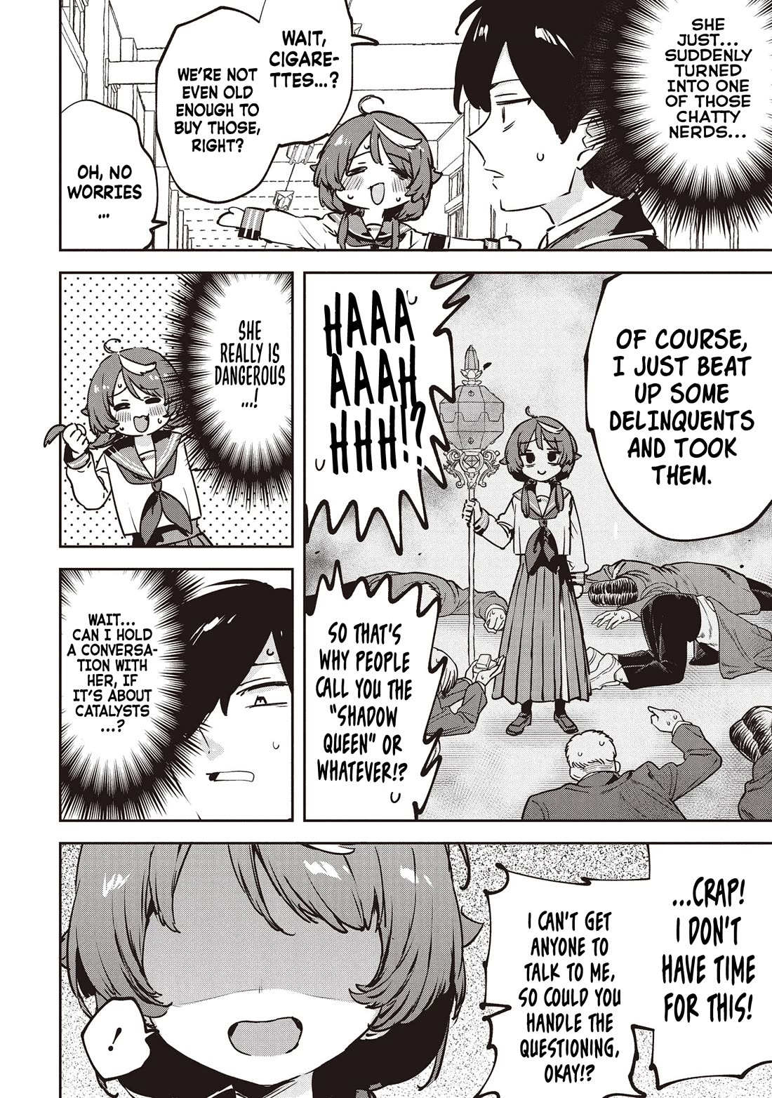 CMYK - Sameda Kazuou Can't Cure His Chuunibyou Syndrome chapter 4 page 14