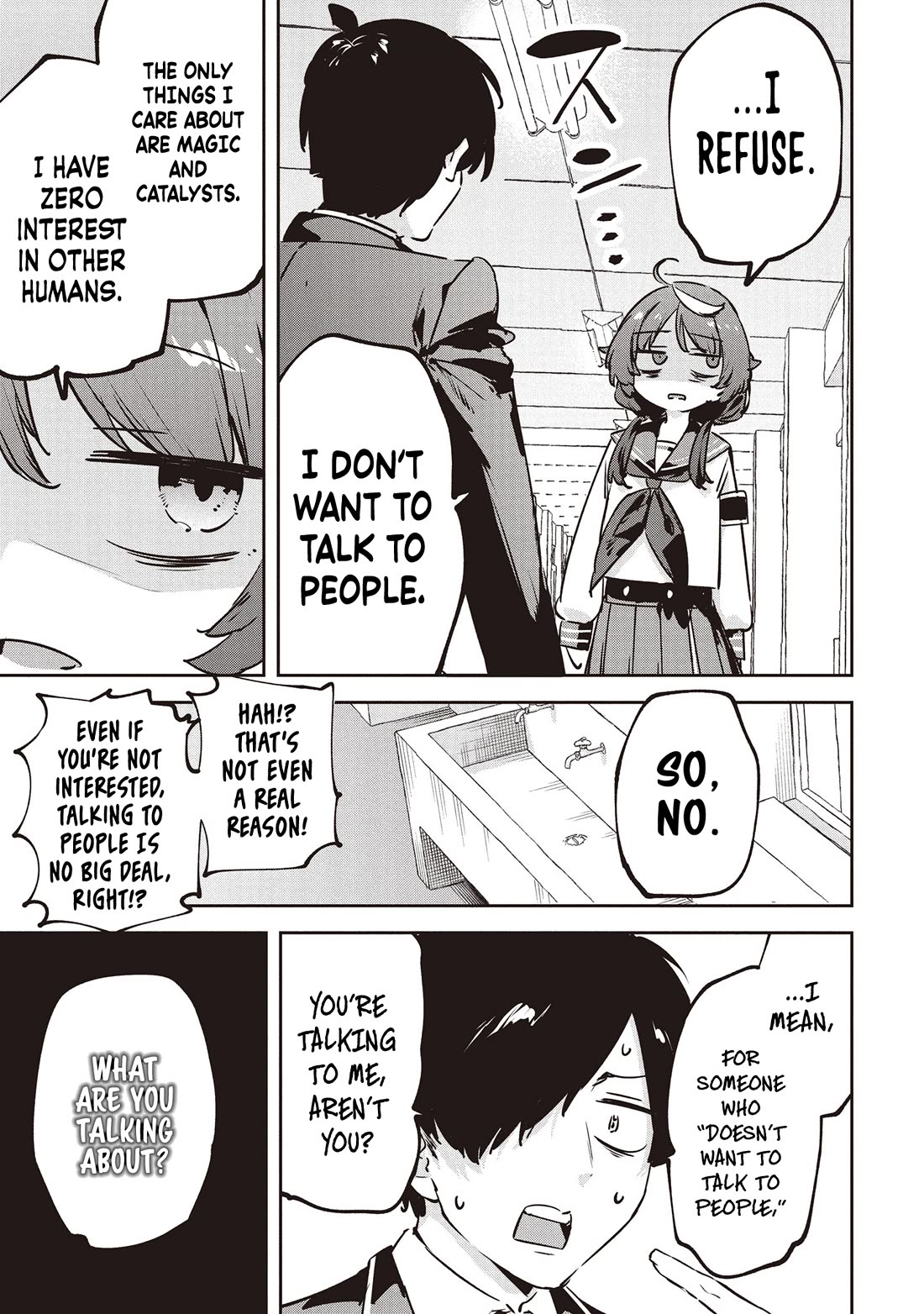 CMYK - Sameda Kazuou Can't Cure His Chuunibyou Syndrome chapter 4 page 15