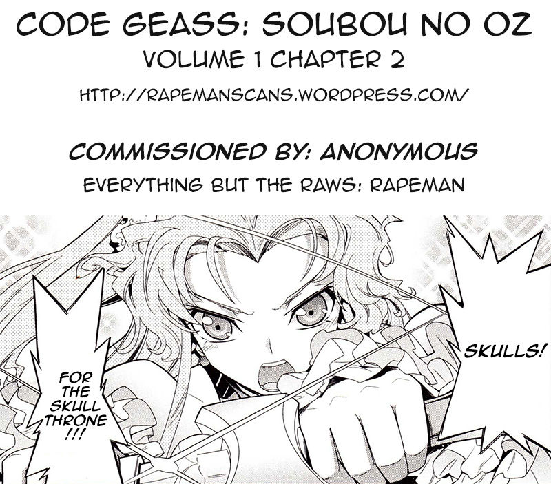 Code Geass - Soubou no Oz chapter 2 page 36