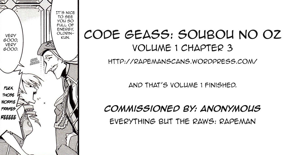 Code Geass - Soubou no Oz chapter 3 page 33