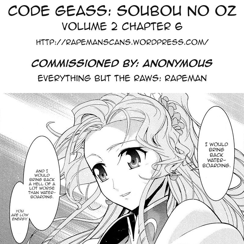 Code Geass - Soubou no Oz chapter 6 page 37