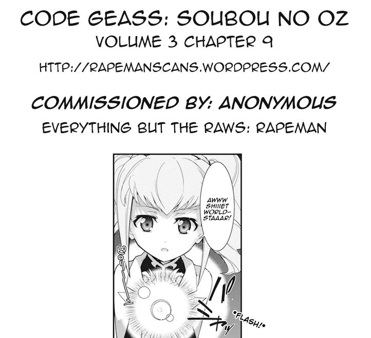 Code Geass - Soubou no Oz chapter 9 page 30