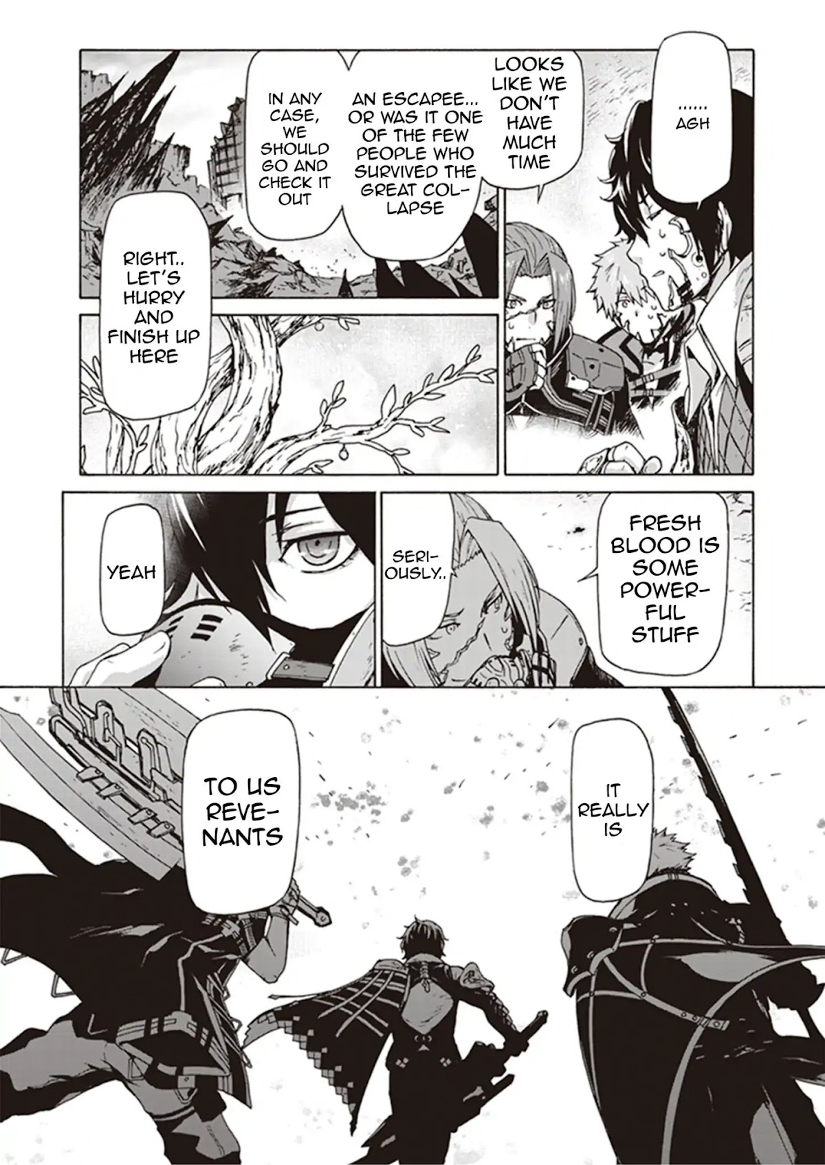 CODE VEIN -Memory Echoes- chapter 1 page 14