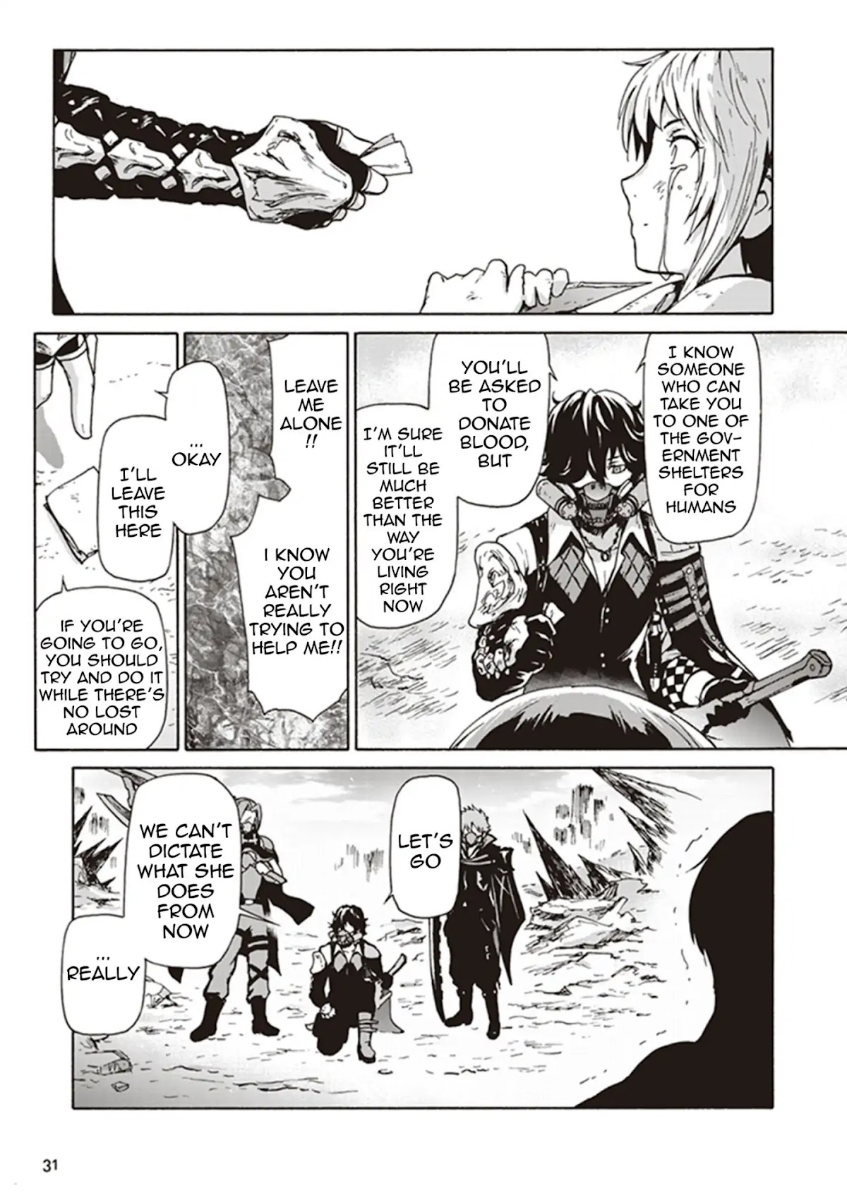 CODE VEIN -Memory Echoes- chapter 1 page 31