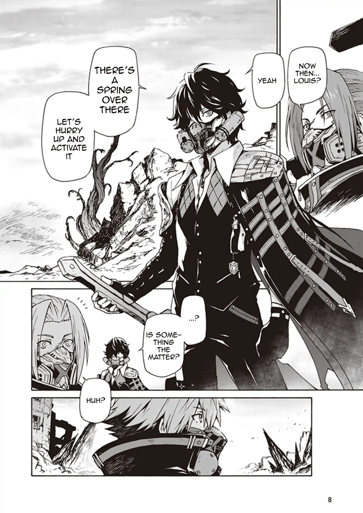 CODE VEIN -Memory Echoes- chapter 1 page 9