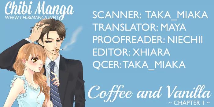 Coffee & Vanilla chapter 1 page 1