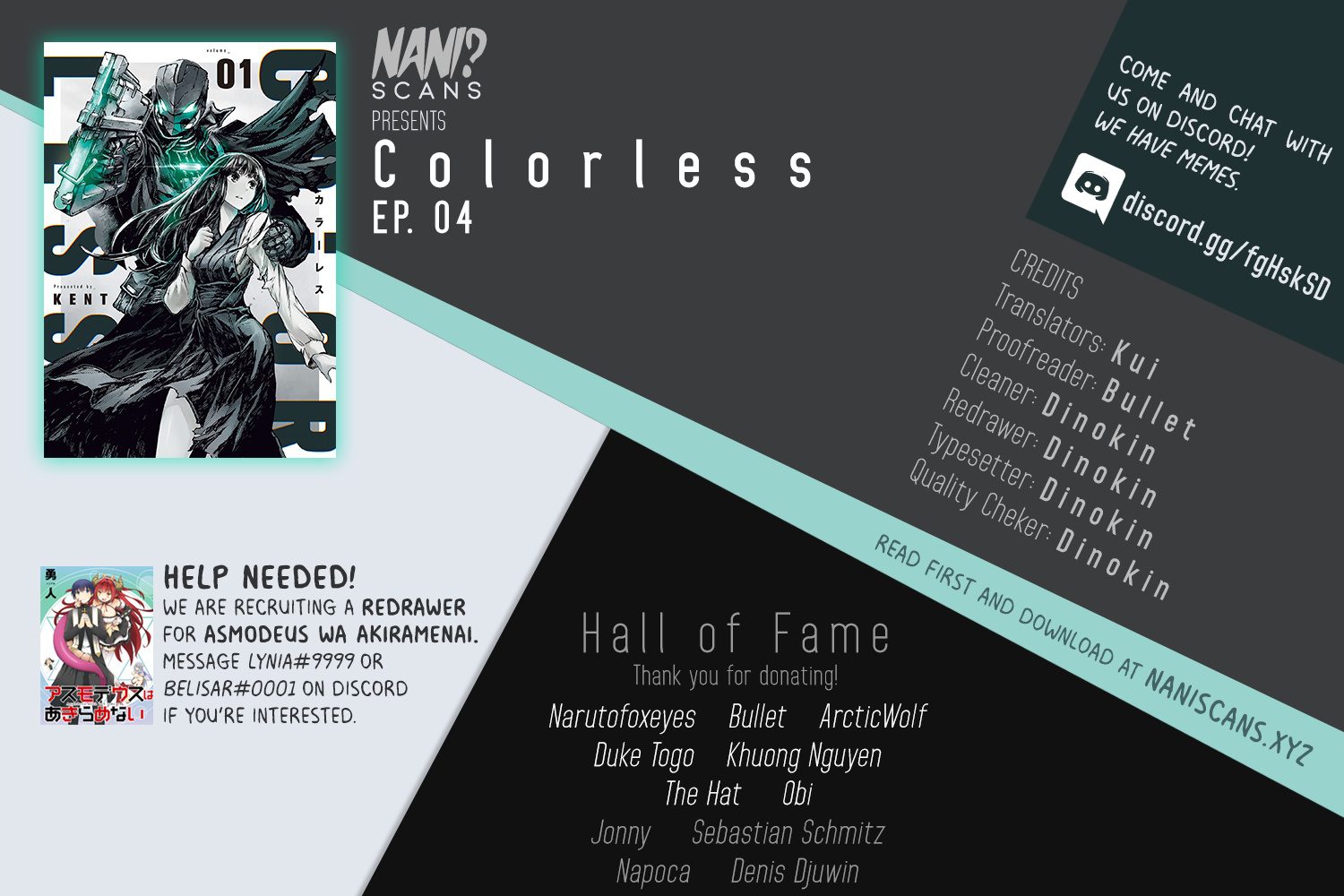 Colorless chapter 4 page 1