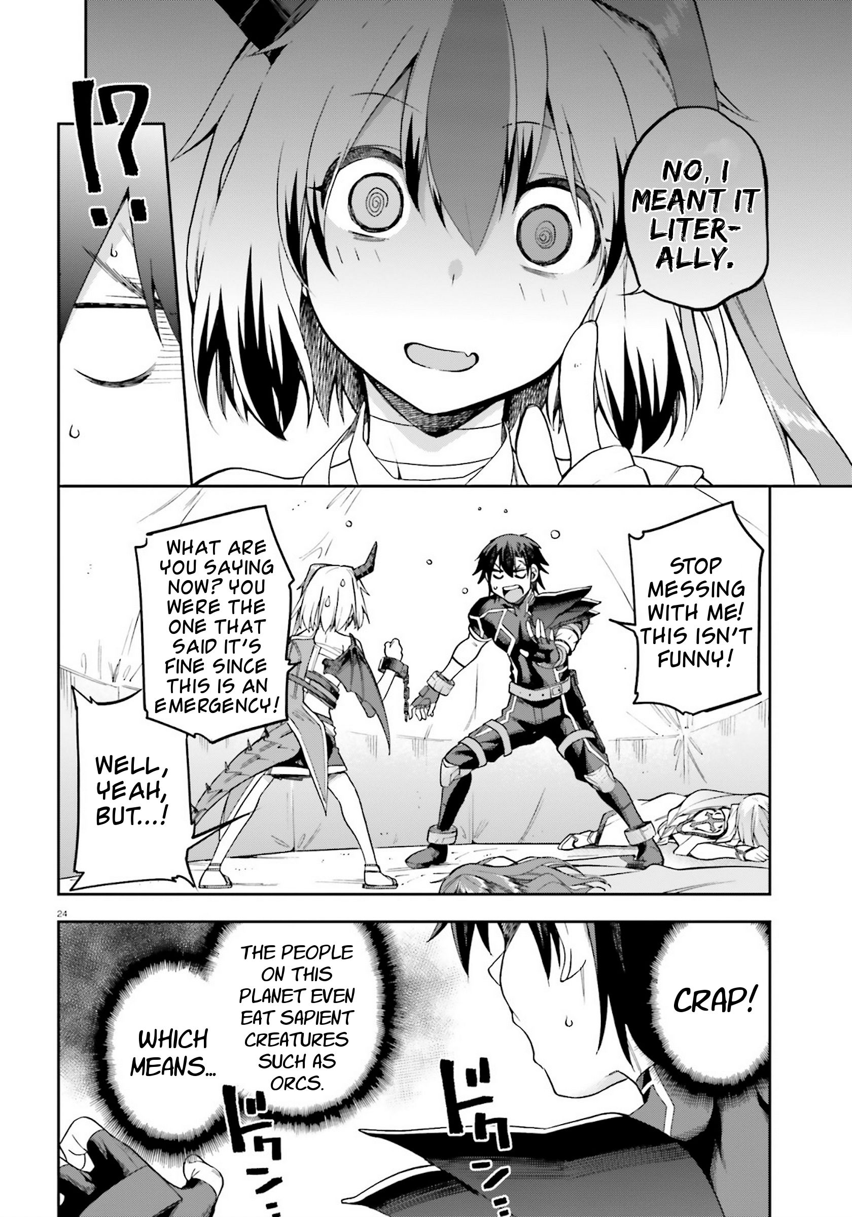 Combatants Will Be Dispatched! chapter 23 page 24