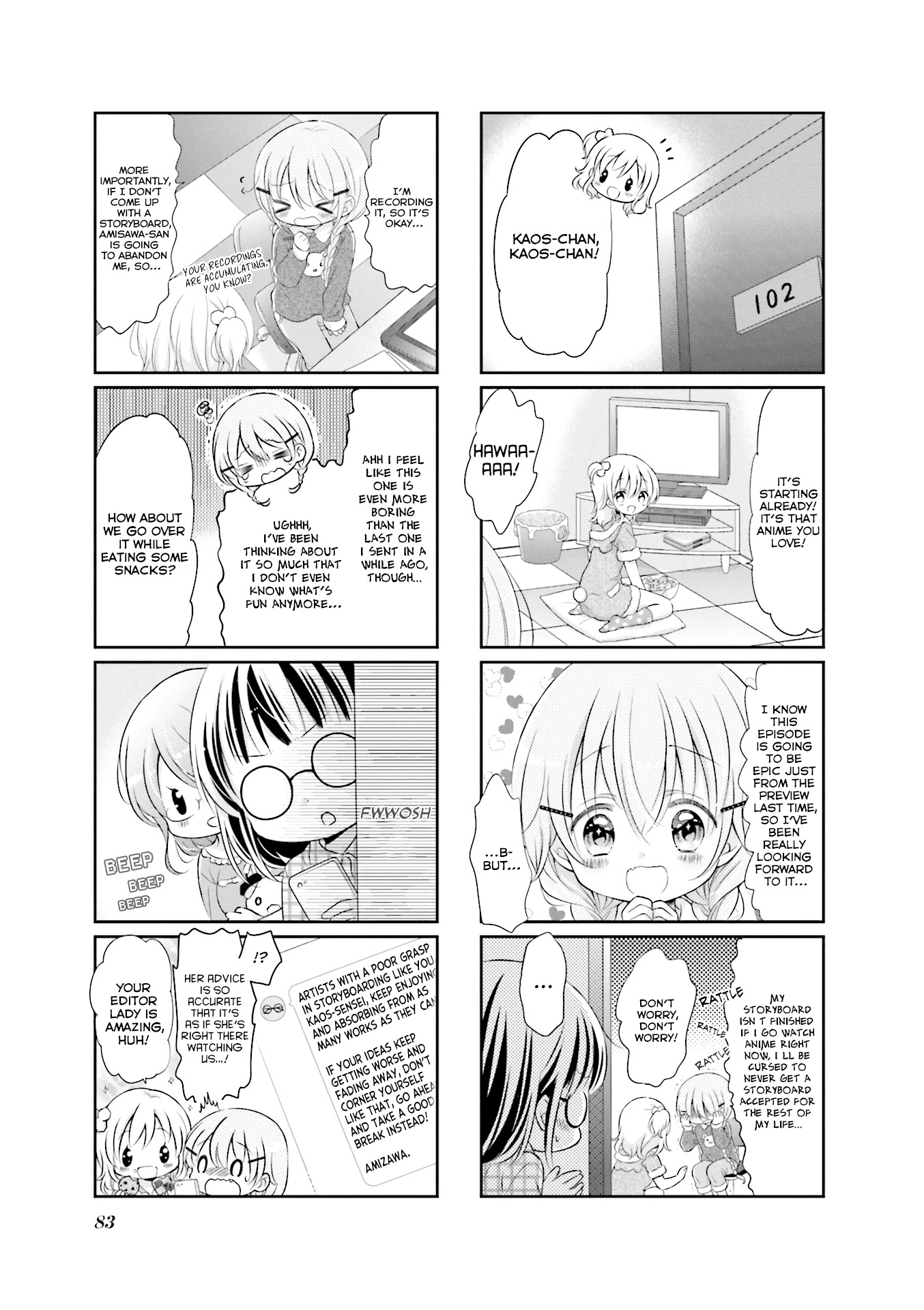 Comic Girls chapter 38 page 8