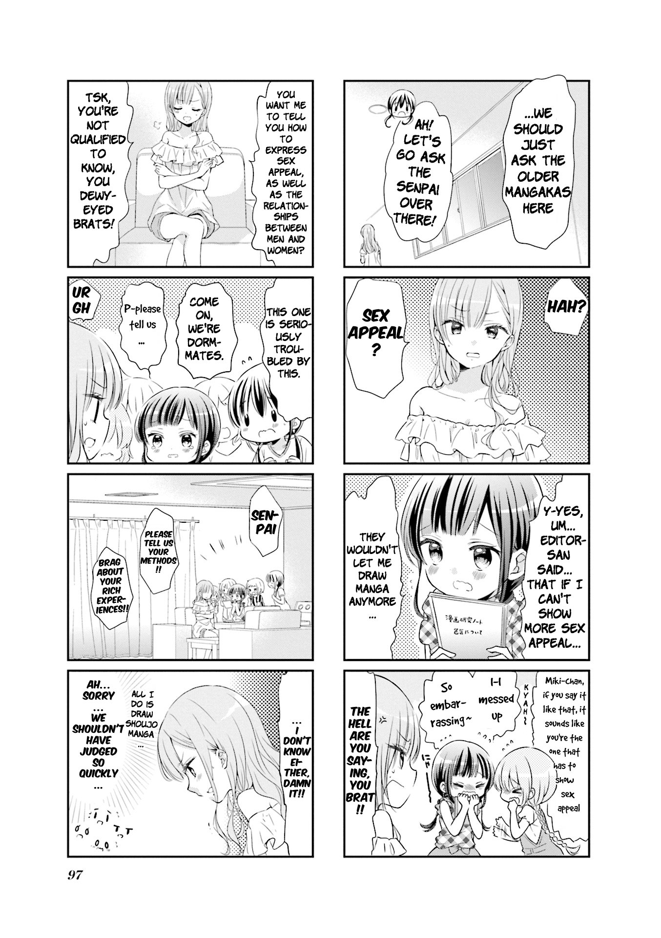 Comic Girls chapter 54 page 5