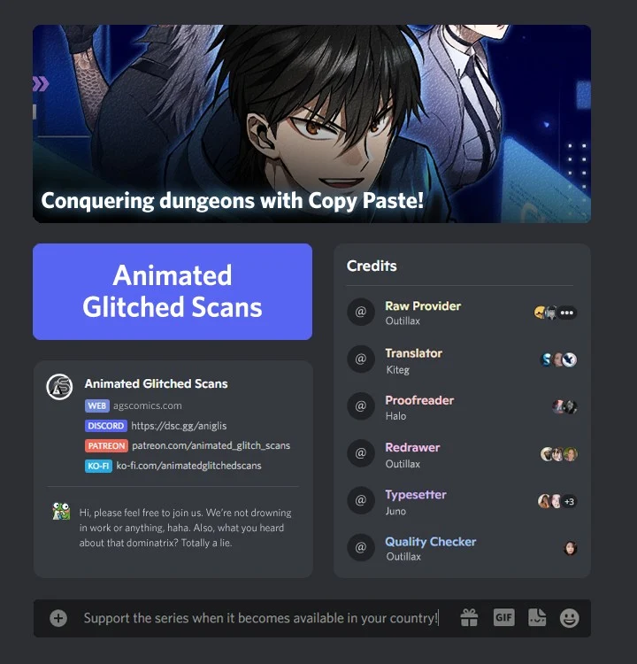 Conquering Dungeons With Copy Paste! chapter 2 page 1