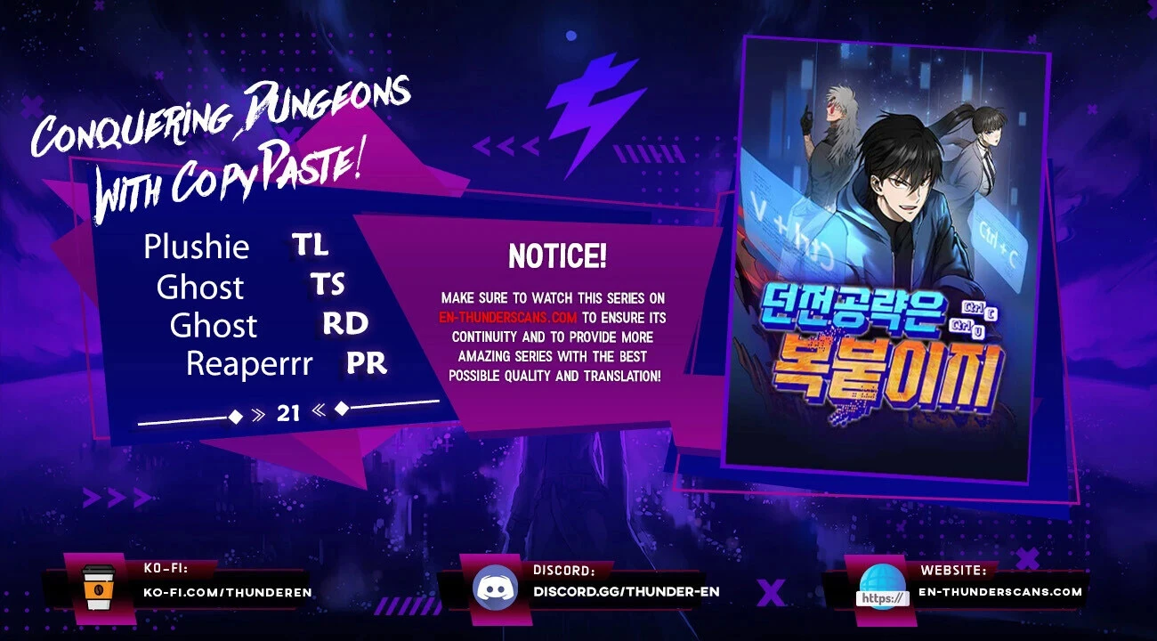 Conquering Dungeons With Copy Paste! chapter 21 page 1