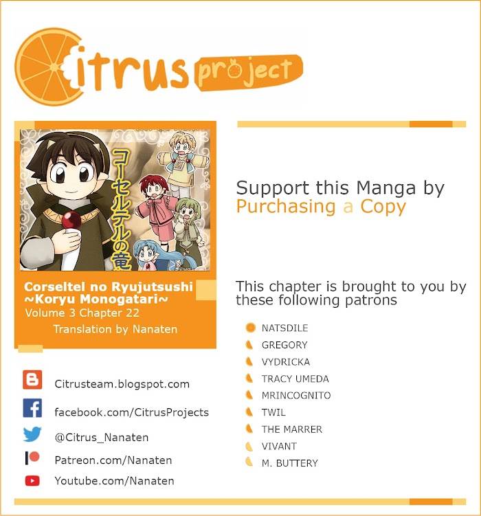 Corseltel no Ryuujitsushi - Koryuu Monogatari chapter 22 page 1