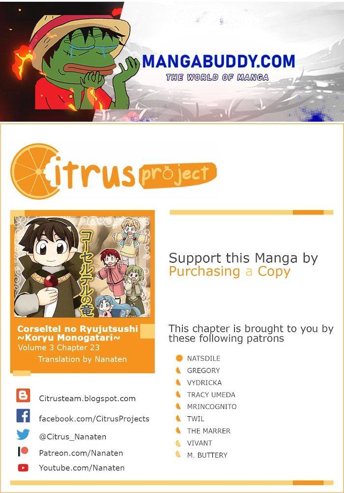 Corseltel no Ryuujitsushi - Koryuu Monogatari chapter 23 page 1