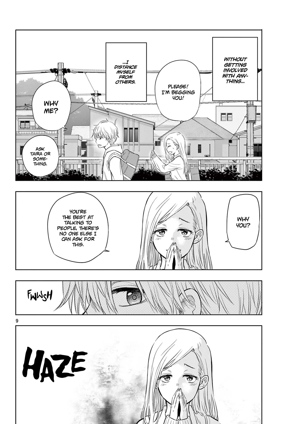 COSMOS (Tamura Ryuuhei) chapter 1 page 8