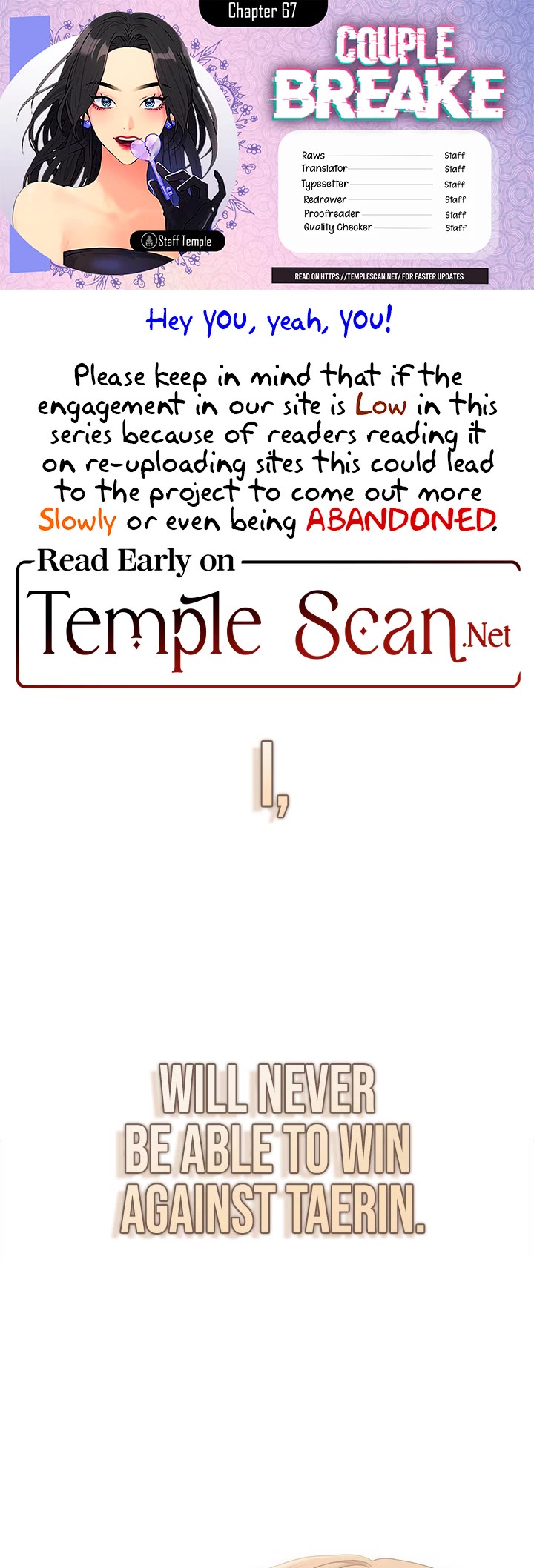 Couple Breaker chapter 67 page 1