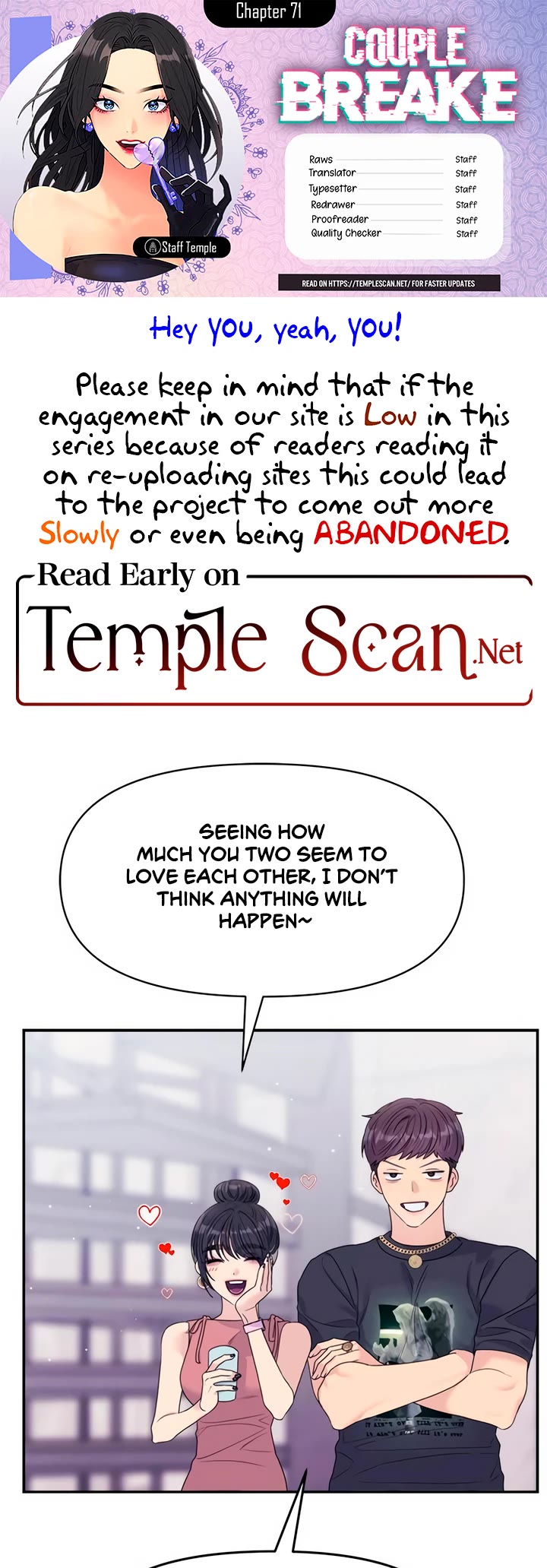 Couple Breaker chapter 71 page 1