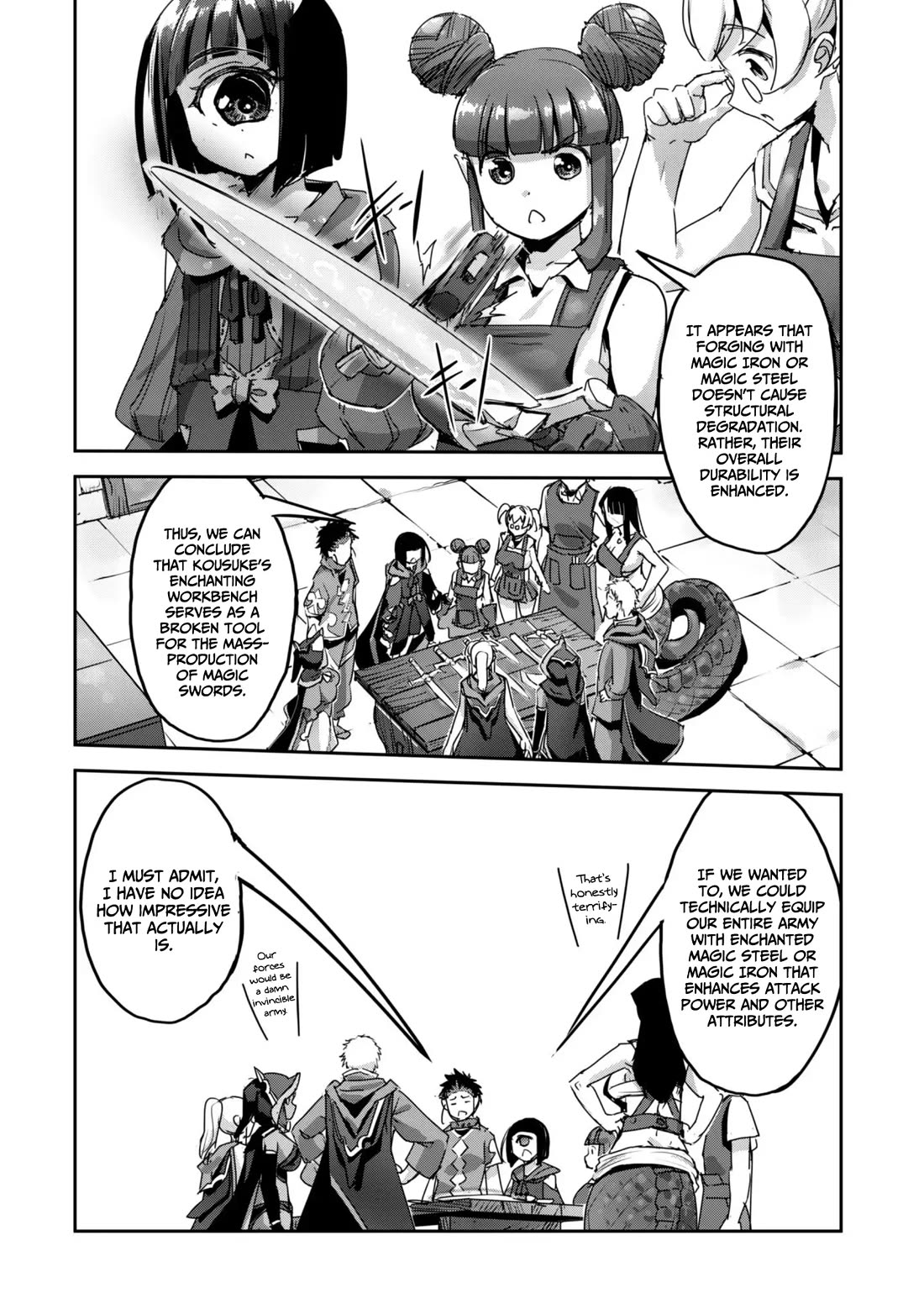 Craft Game no Nouryoku de Isekai Kouryaku!! chapter 61 page 3