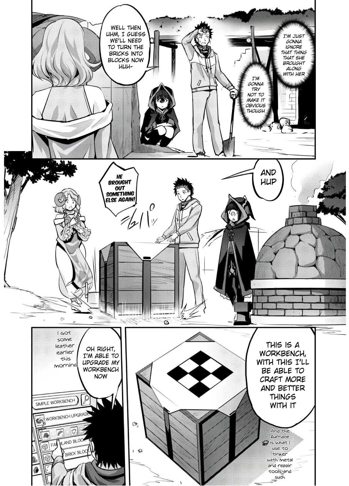 Craft Game no Nouryoku de Isekai Kouryaku!! chapter 8 page 13