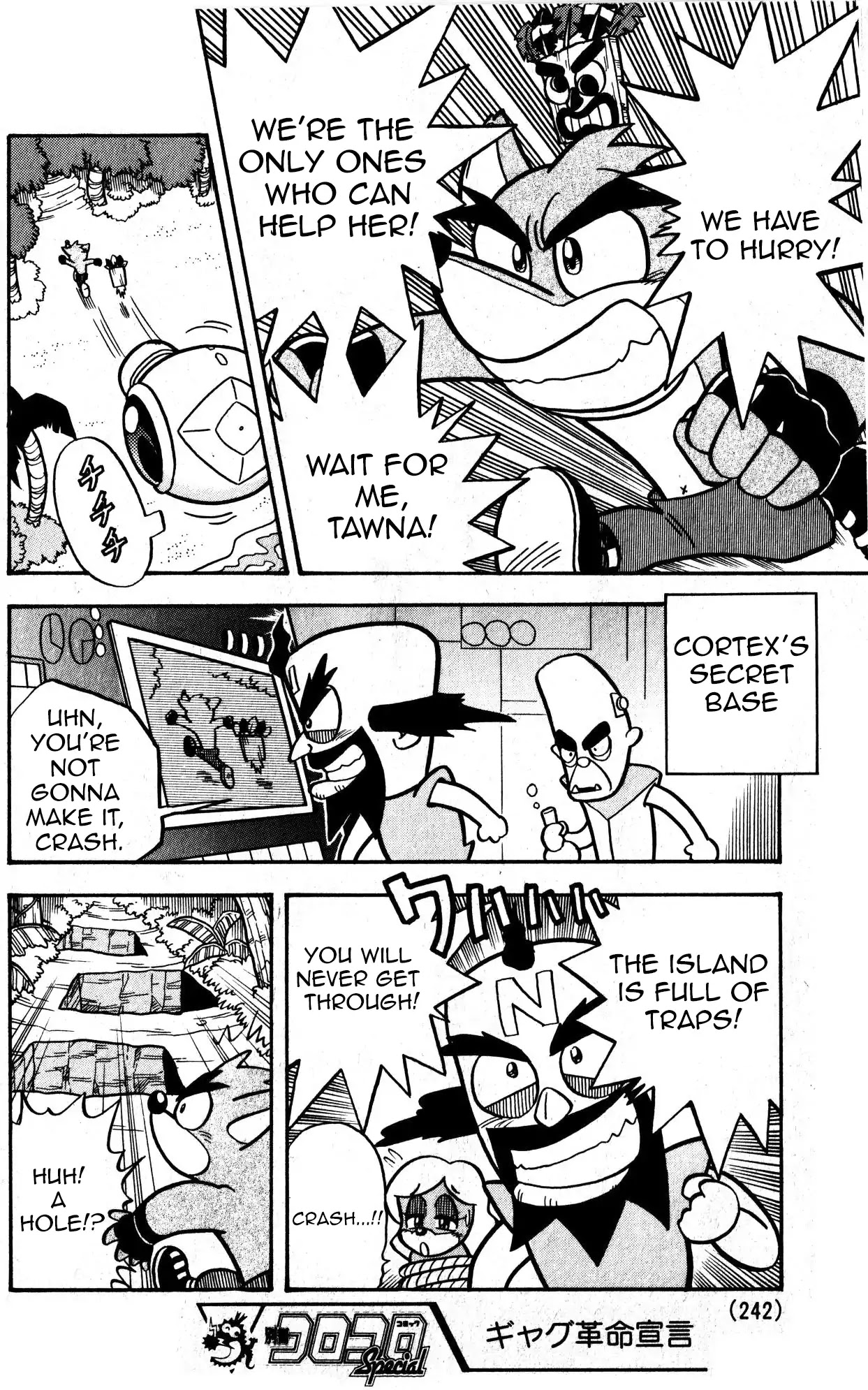 Crash Bandicoot chapter 1 page 4