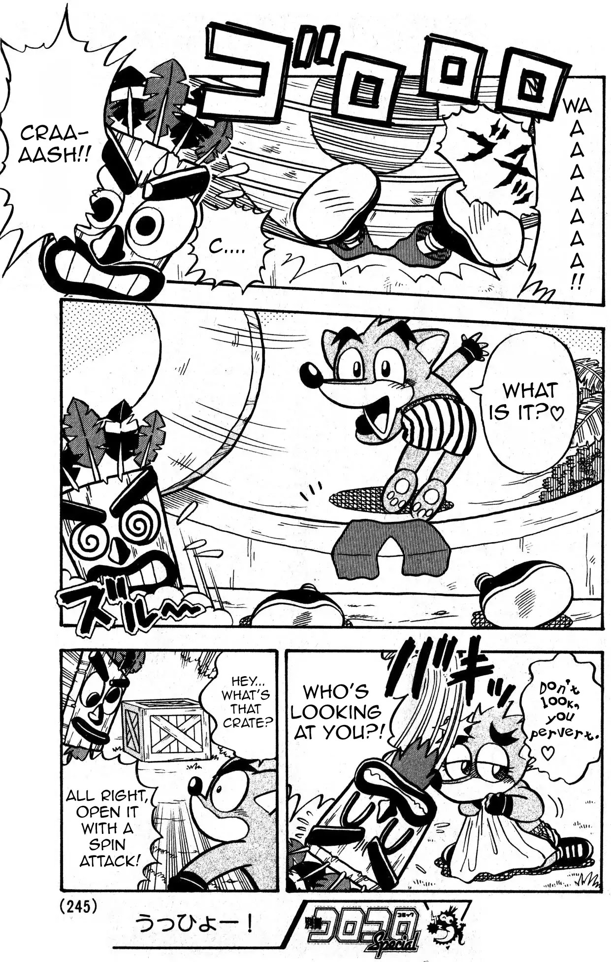 Crash Bandicoot chapter 1 page 7