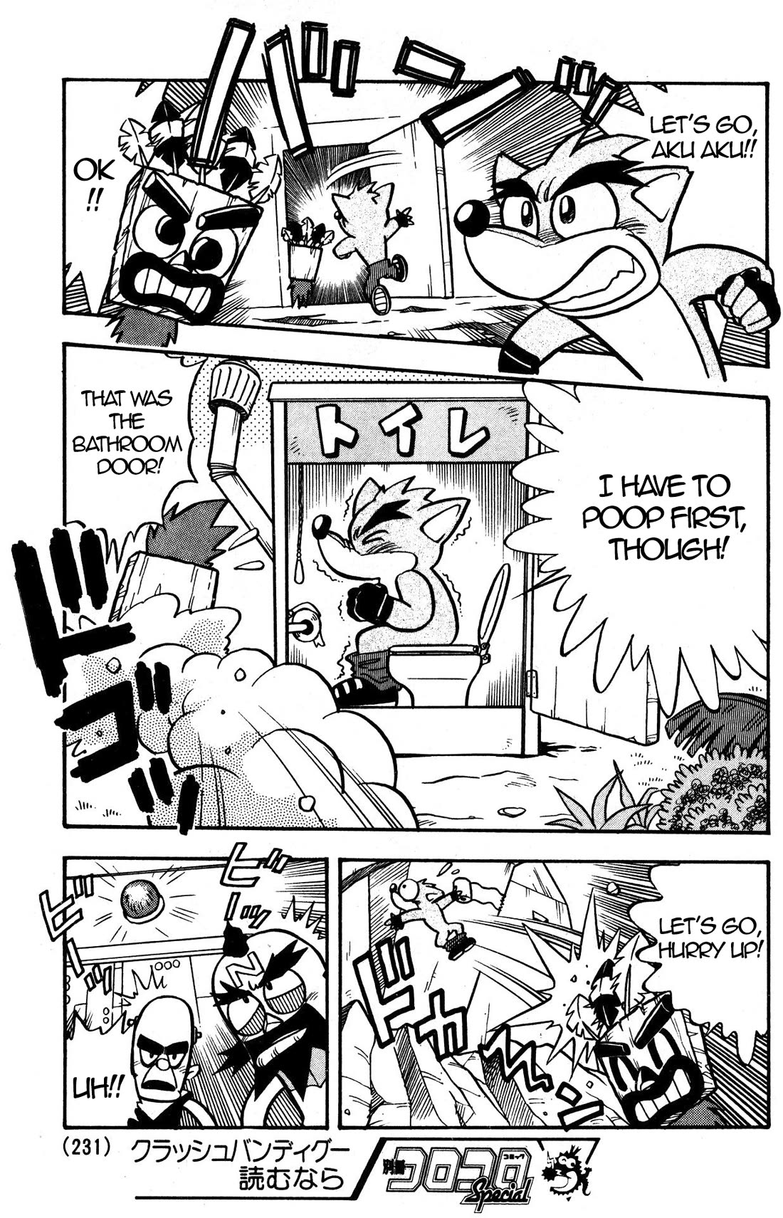 Crash Bandicoot chapter 2 page 3