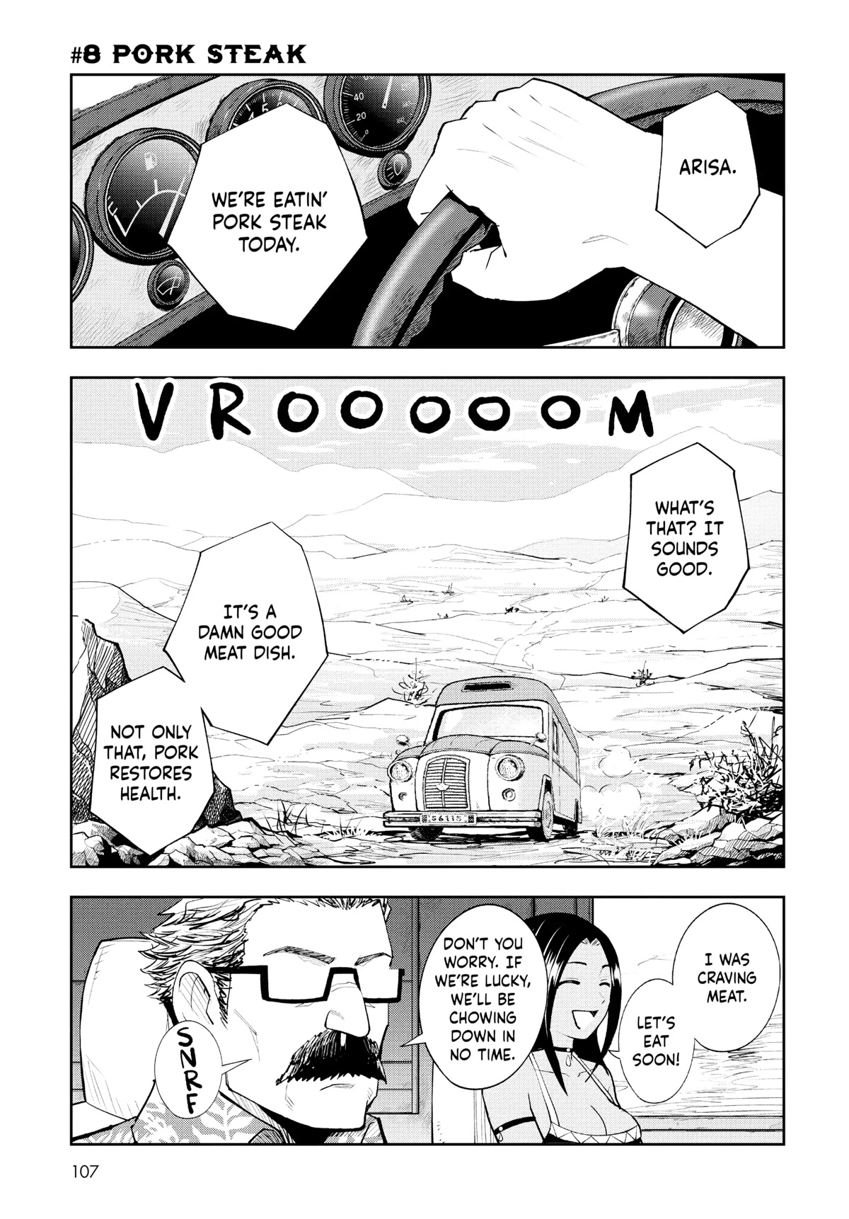 Crazy Food Truck chapter 8 page 1