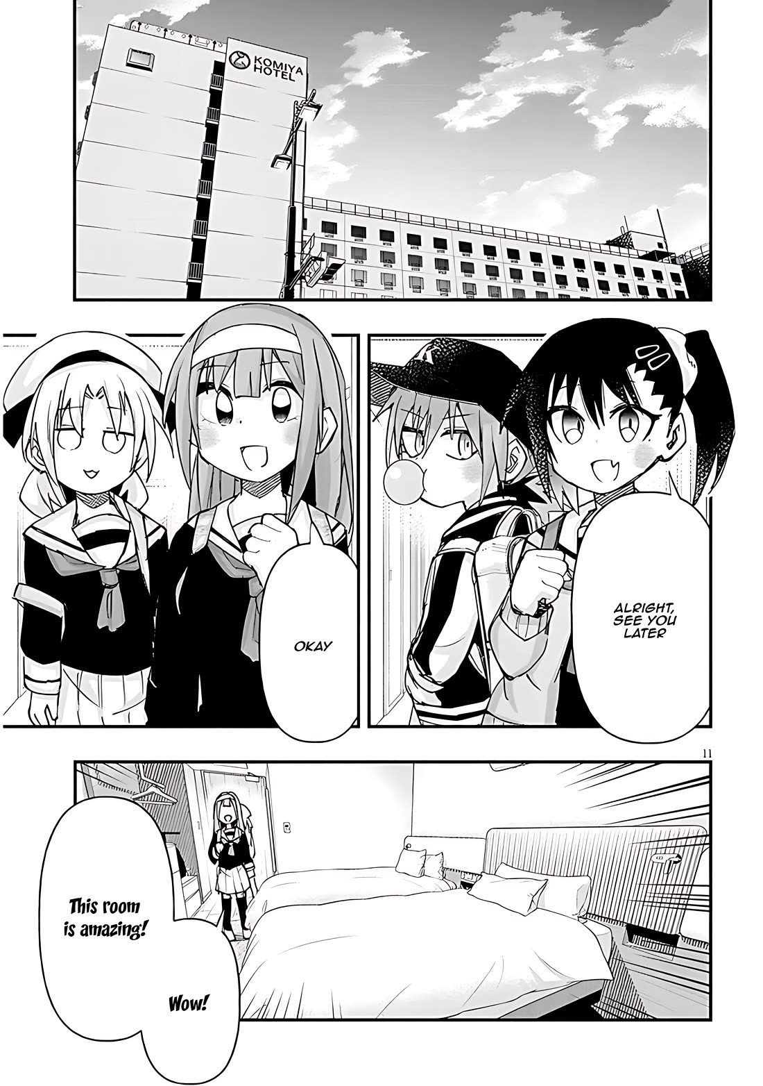 Cross-Cultural Exchange With the Girl at the Arcade chapter 106 page 11