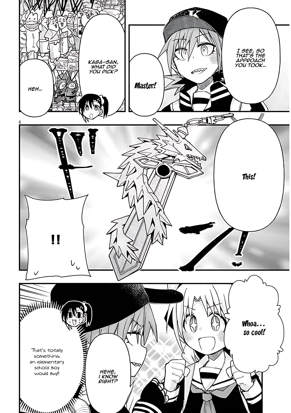 Cross-Cultural Exchange With the Girl at the Arcade chapter 111 page 6