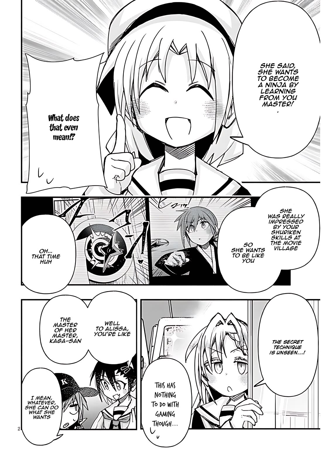 Cross-Cultural Exchange With the Girl at the Arcade chapter 112 page 2