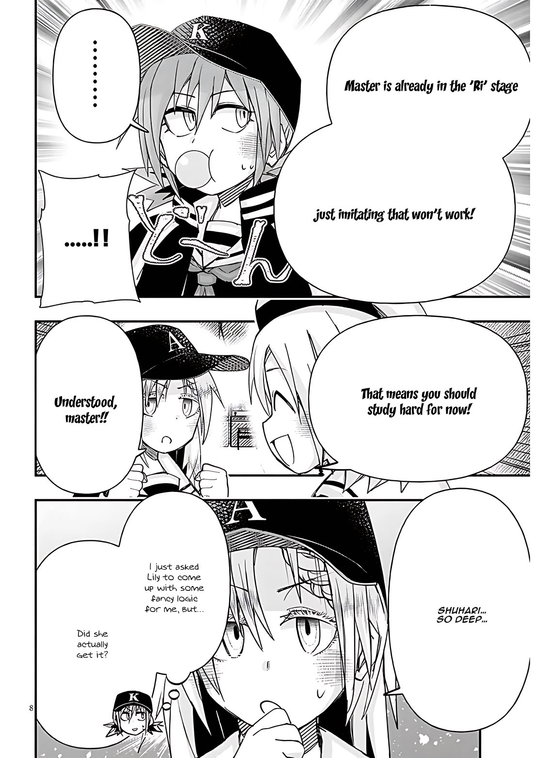 Cross-Cultural Exchange With the Girl at the Arcade chapter 112 page 8