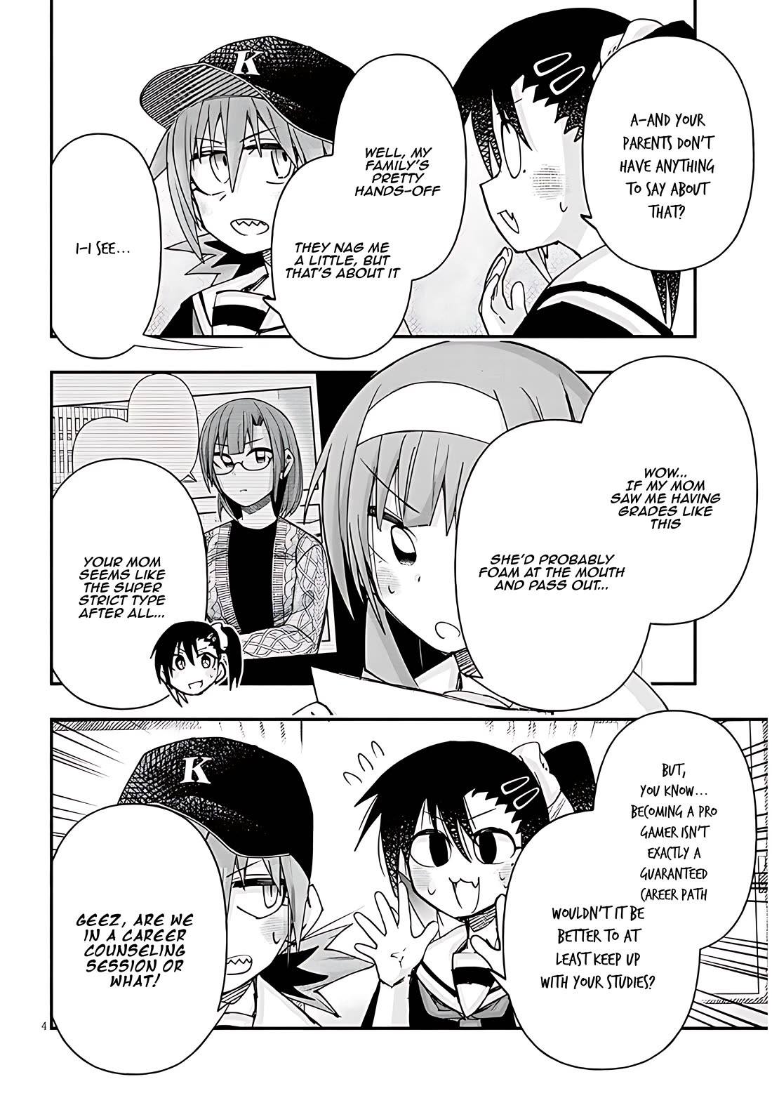 Cross-Cultural Exchange With the Girl at the Arcade chapter 119 page 4