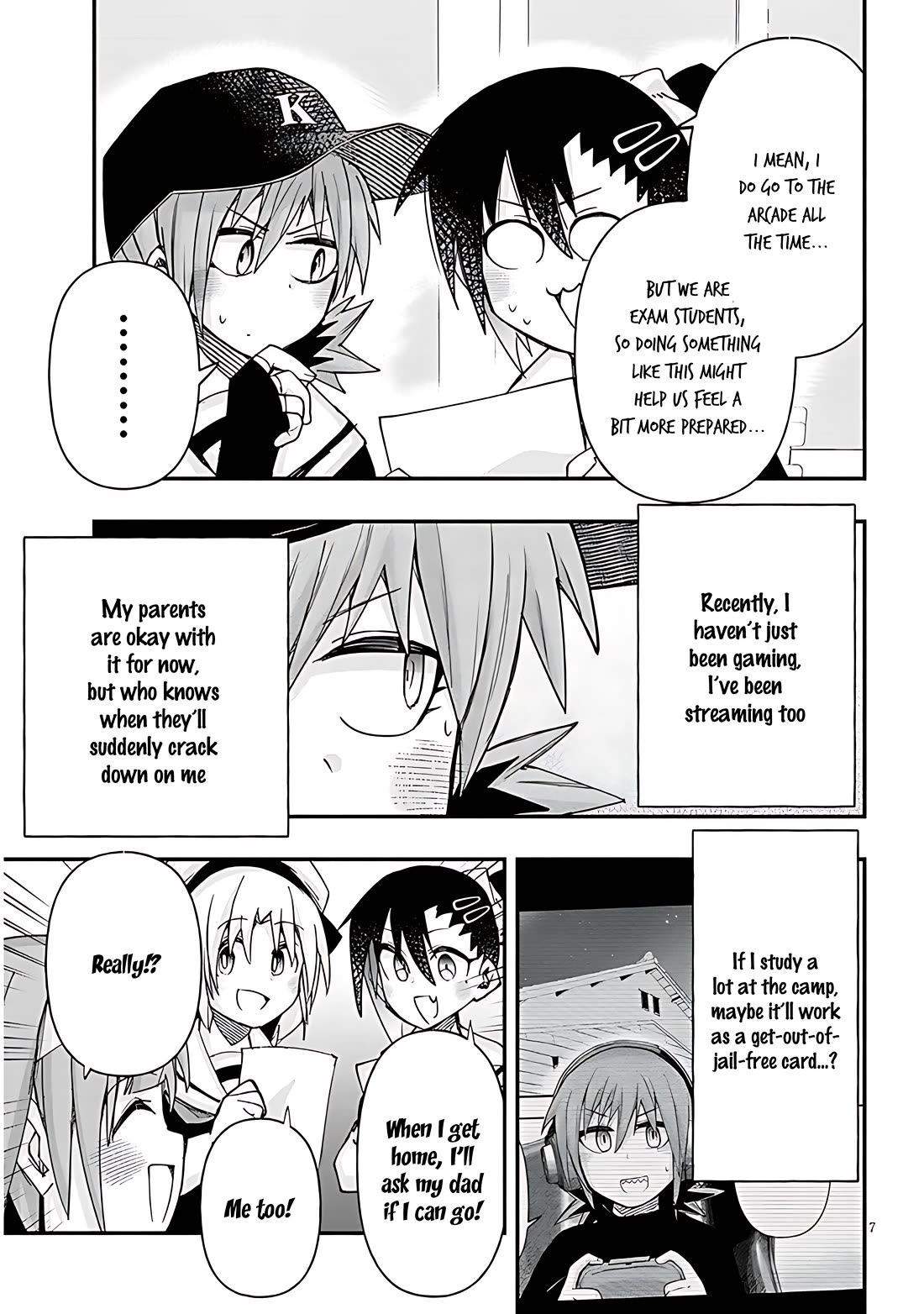 Cross-Cultural Exchange With the Girl at the Arcade chapter 119 page 7