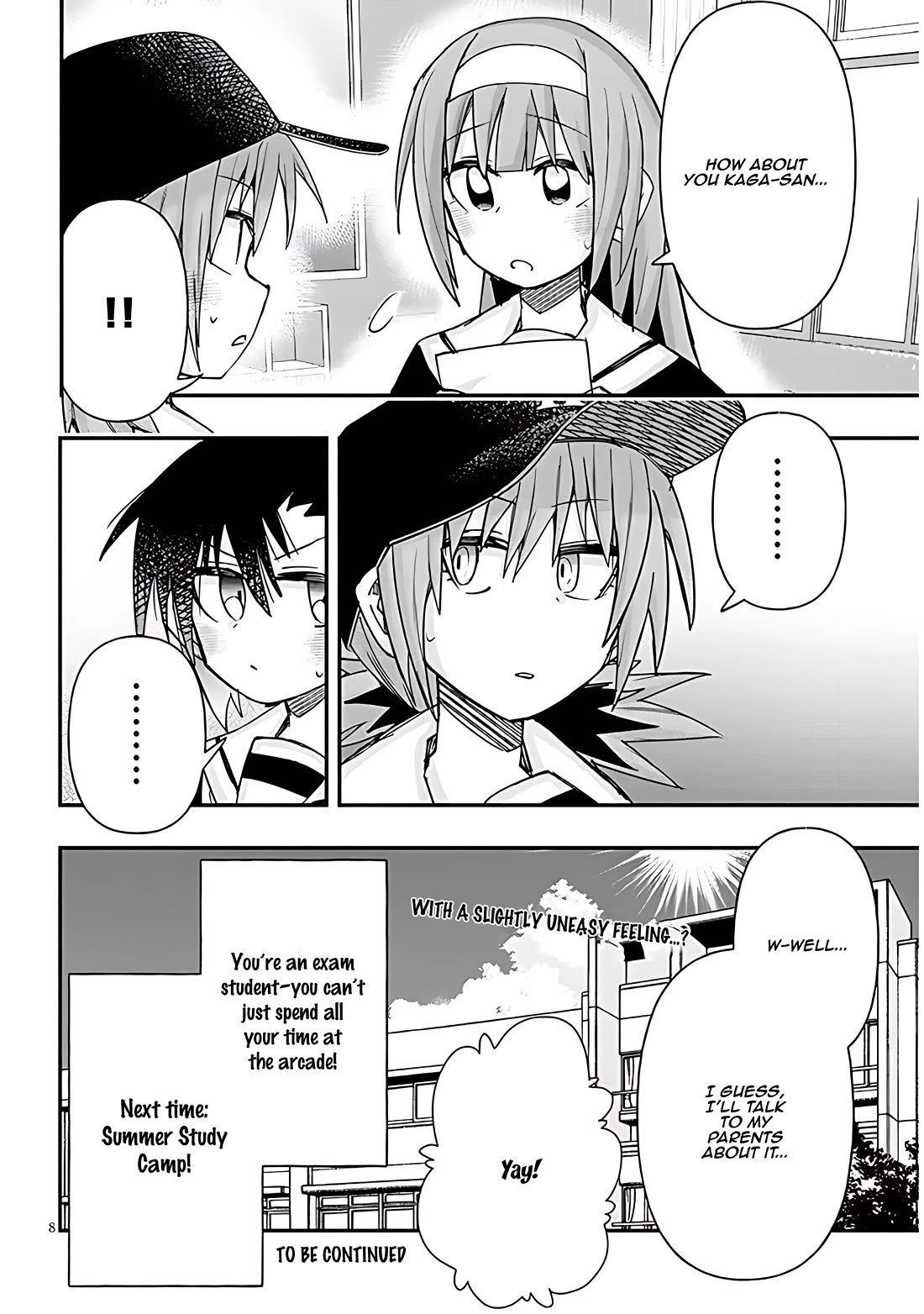 Cross-Cultural Exchange With the Girl at the Arcade chapter 119 page 8