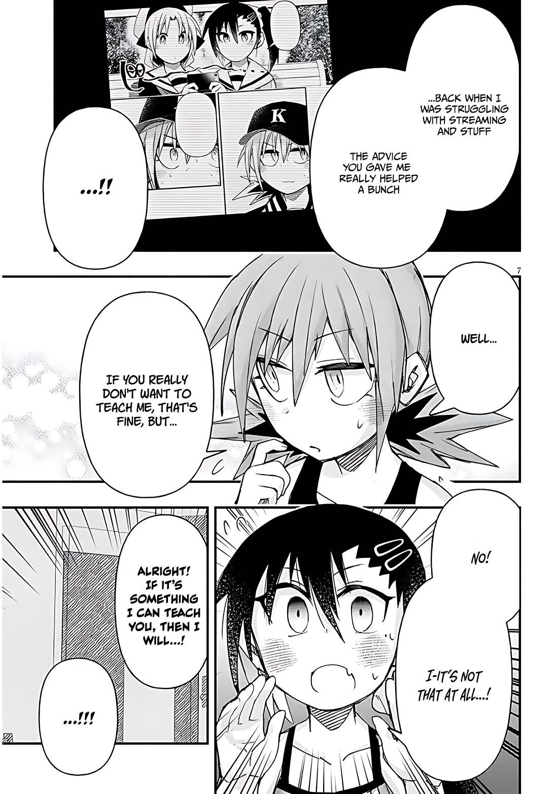 Cross-Cultural Exchange With the Girl at the Arcade chapter 121 page 7