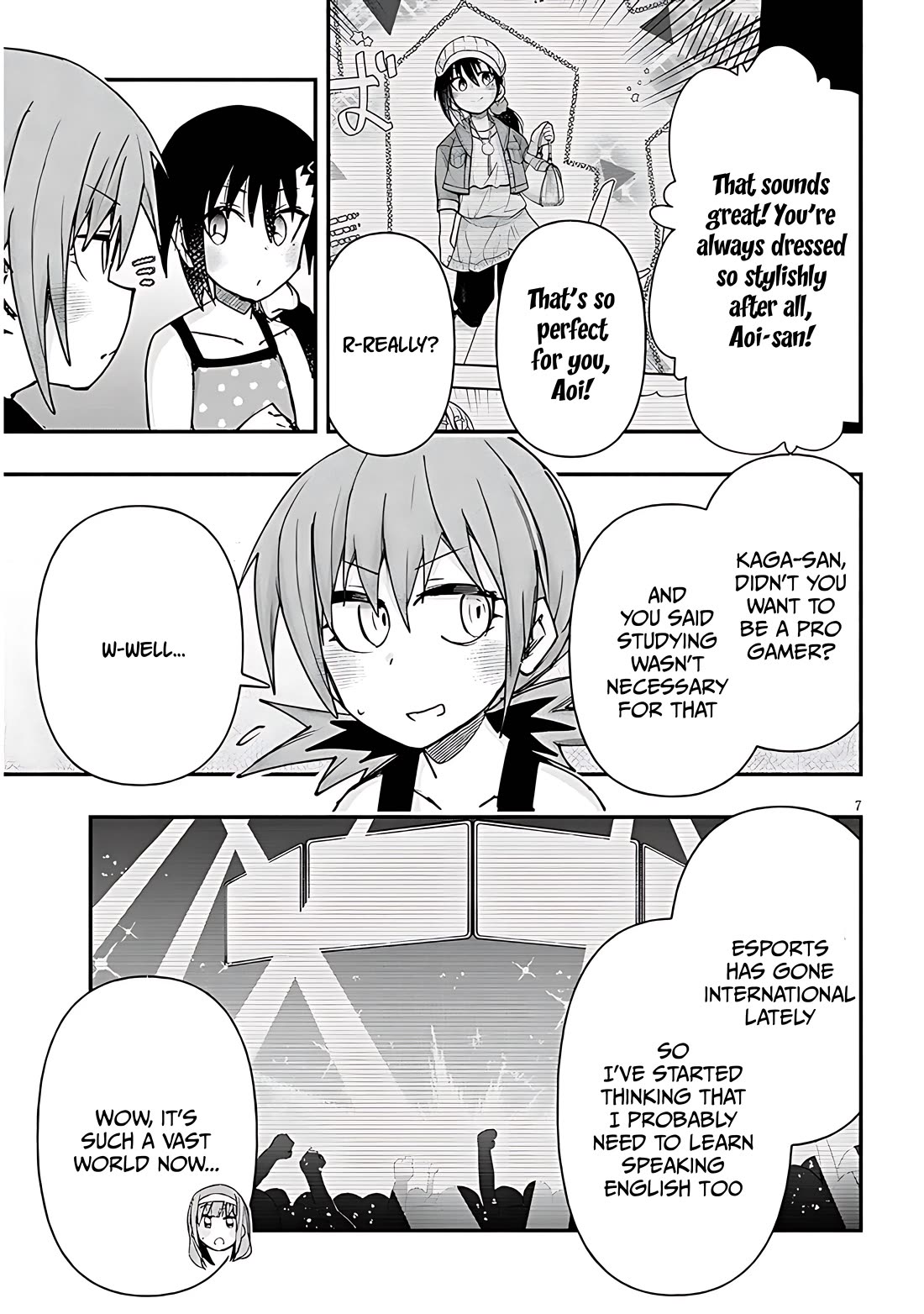 Cross-Cultural Exchange With the Girl at the Arcade chapter 122 page 7