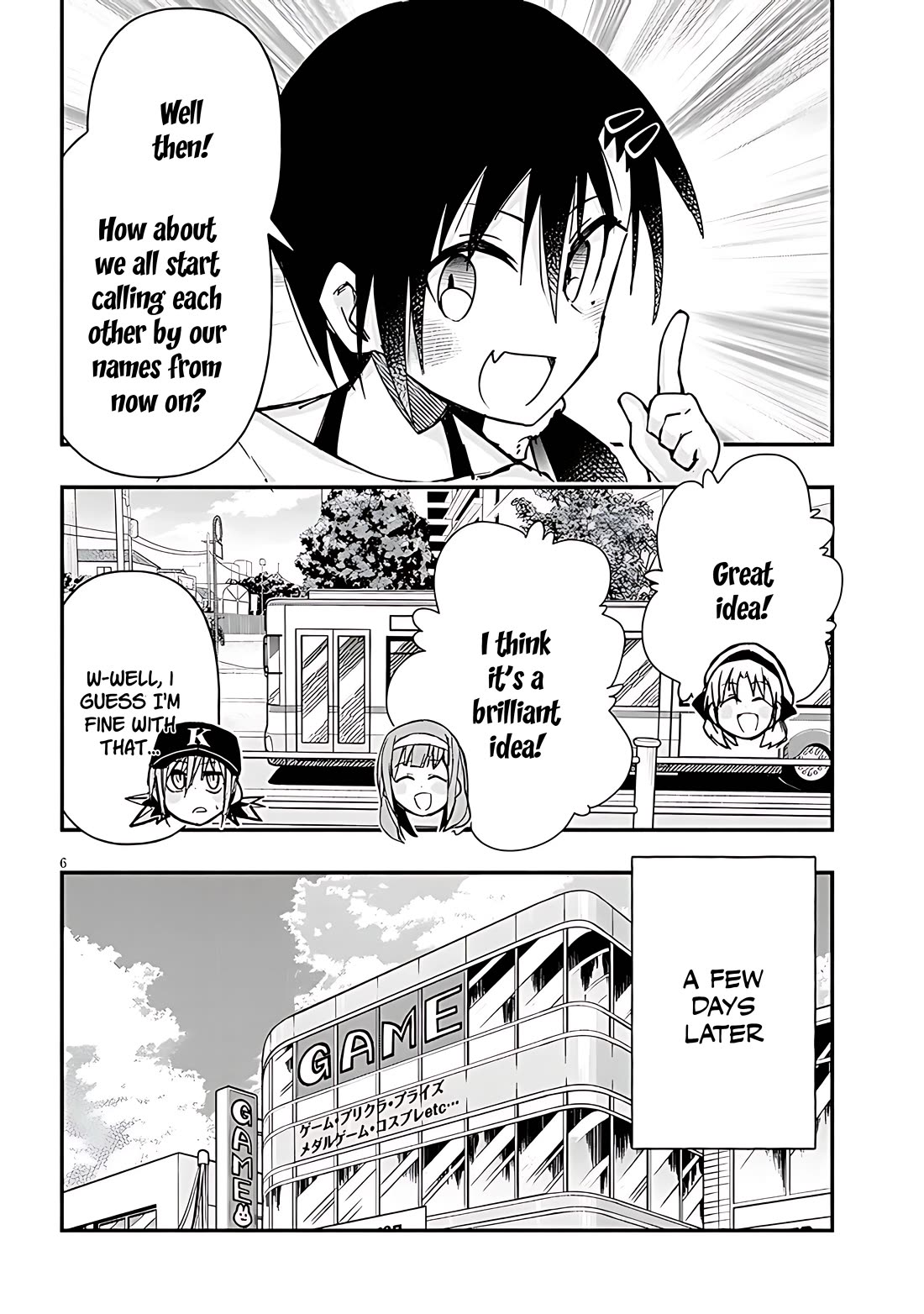 Cross-Cultural Exchange With the Girl at the Arcade chapter 123 page 6