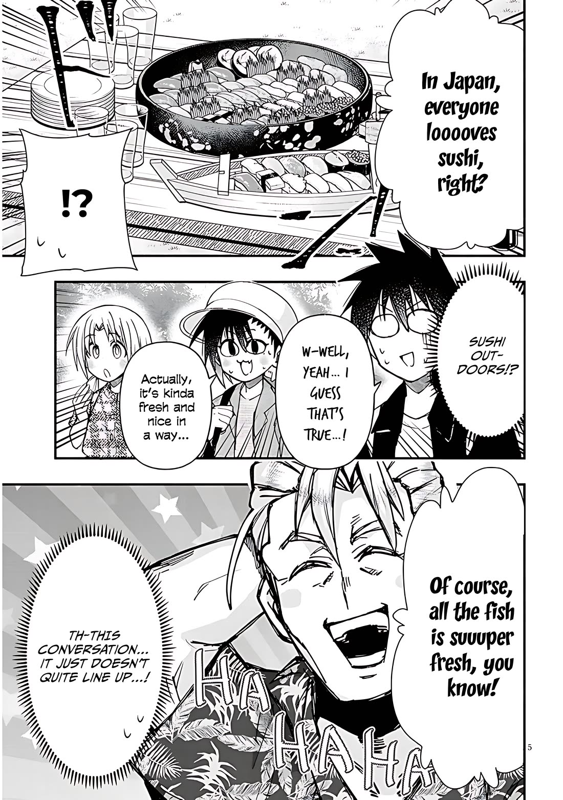 Cross-Cultural Exchange With the Girl at the Arcade chapter 127 page 5