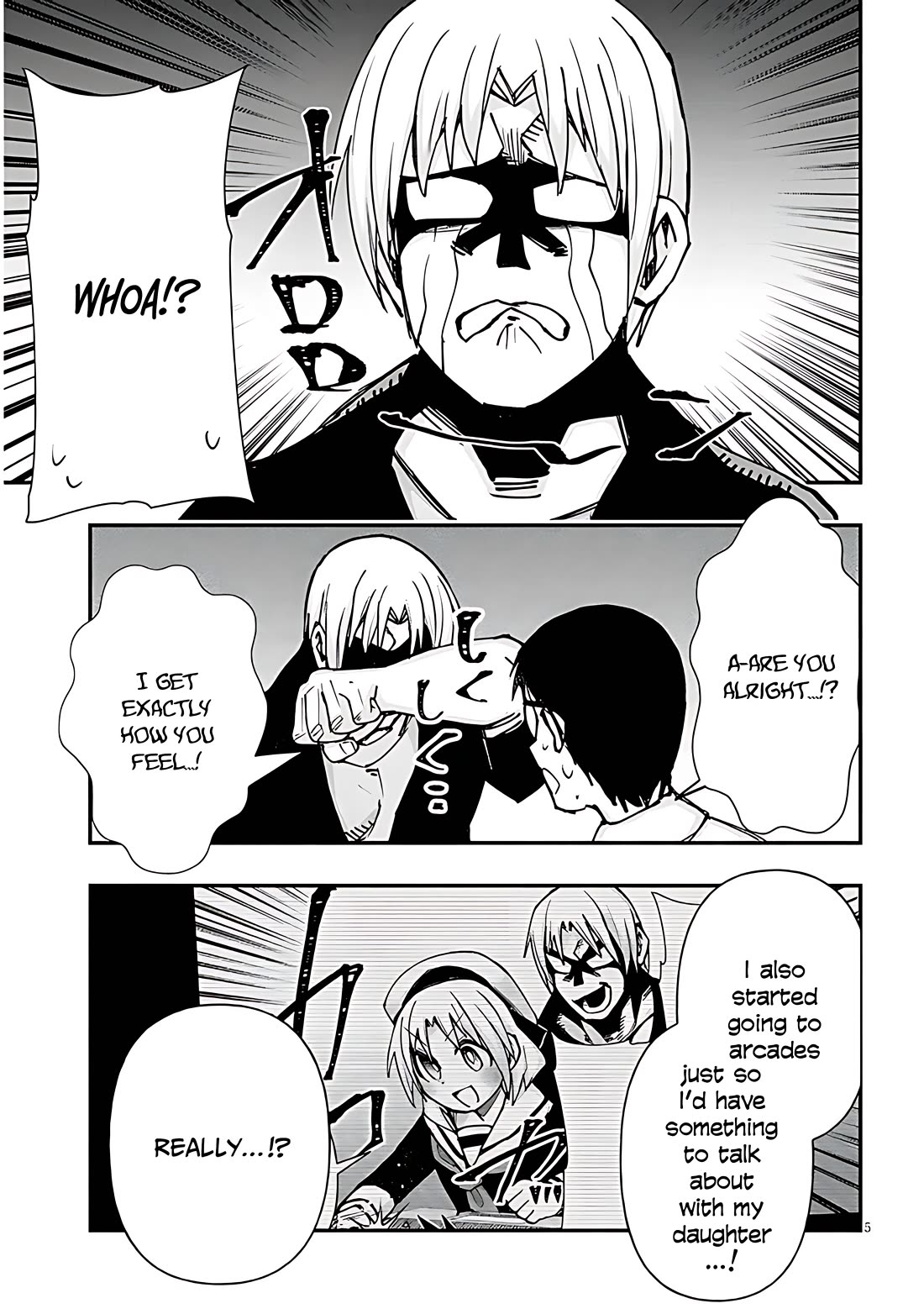 Cross-Cultural Exchange With the Girl at the Arcade chapter 129 page 5