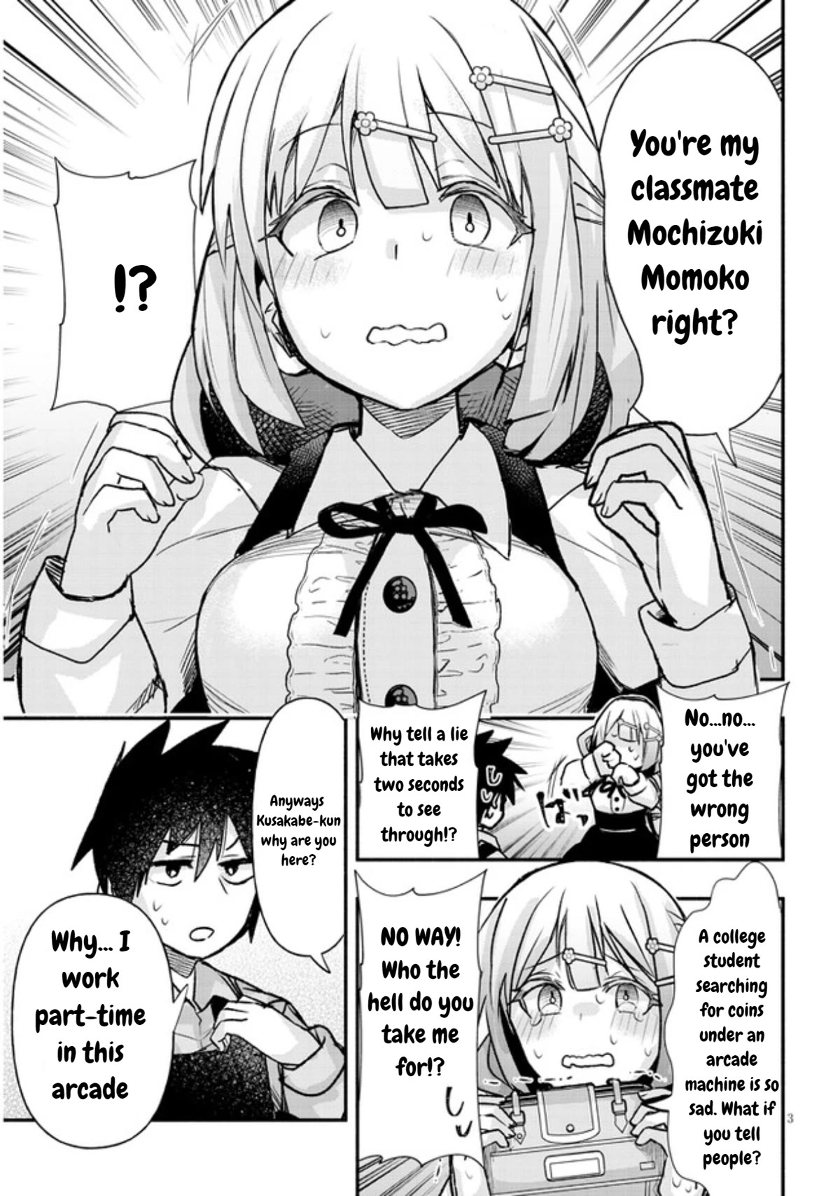 Cross-Cultural Exchange With the Girl at the Arcade chapter 13 page 3