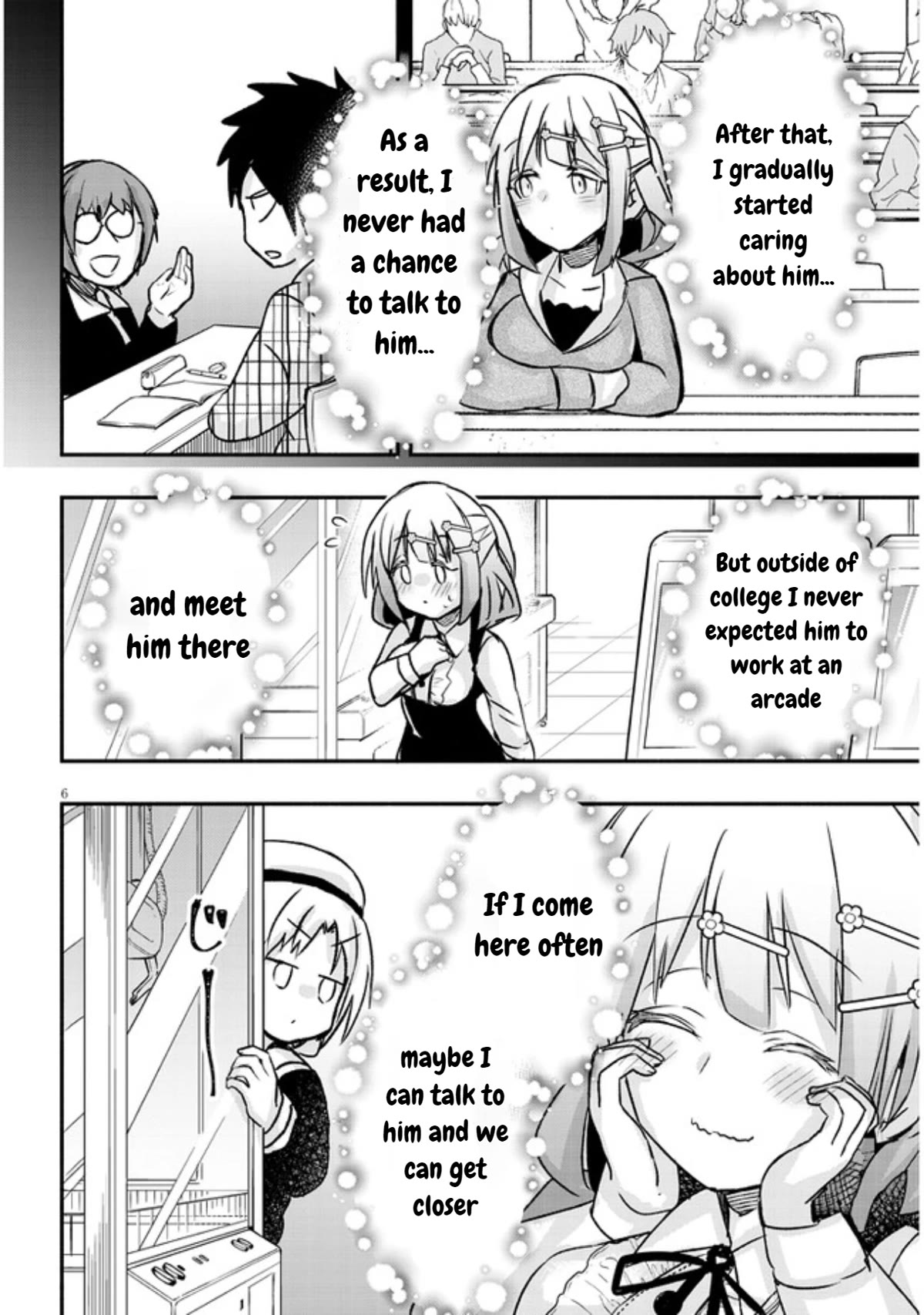 Cross-Cultural Exchange With the Girl at the Arcade chapter 13 page 6