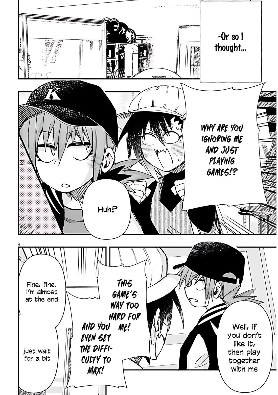 Cross-Cultural Exchange With the Girl at the Arcade chapter 133 page 5