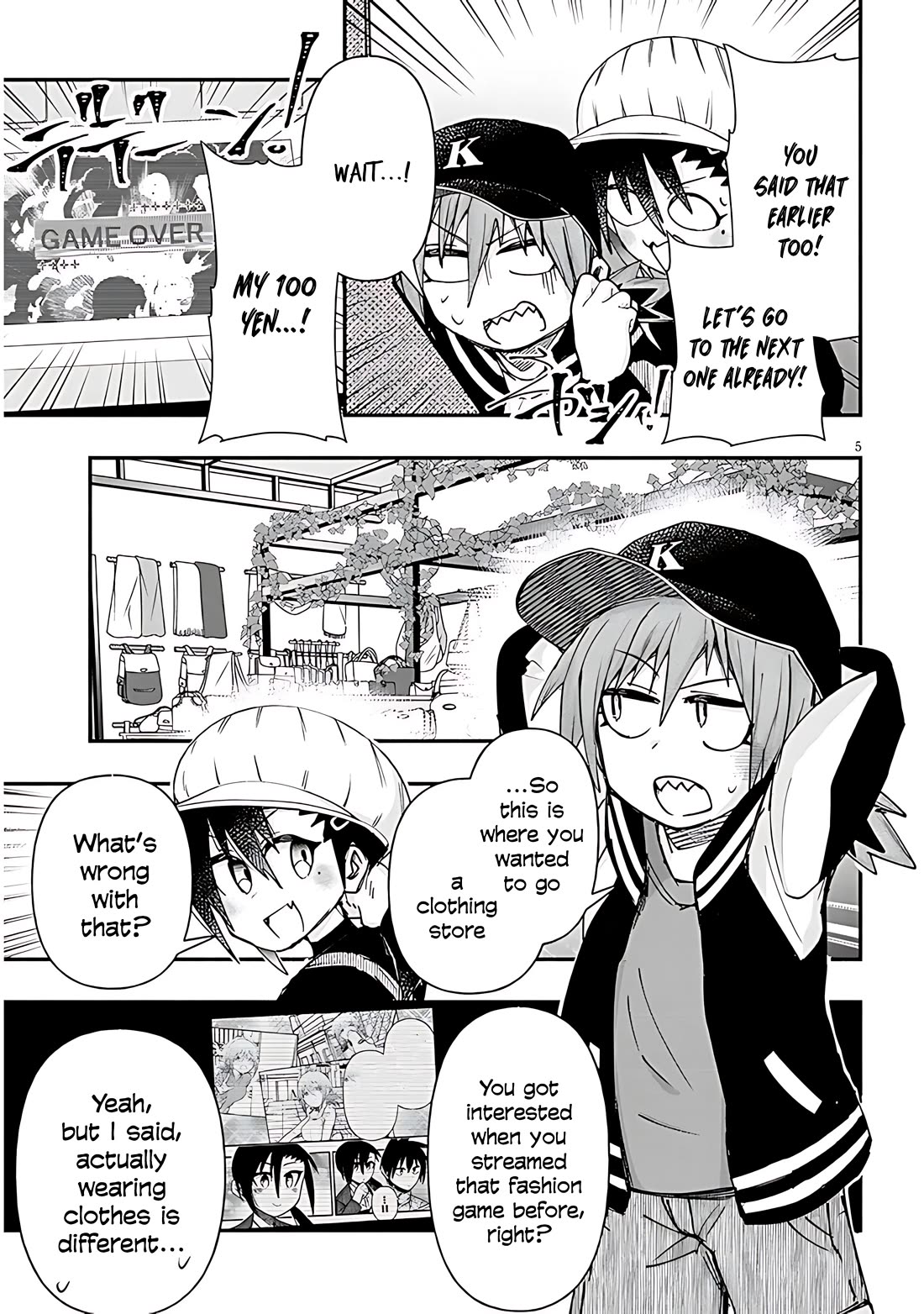 Cross-Cultural Exchange With the Girl at the Arcade chapter 133 page 6