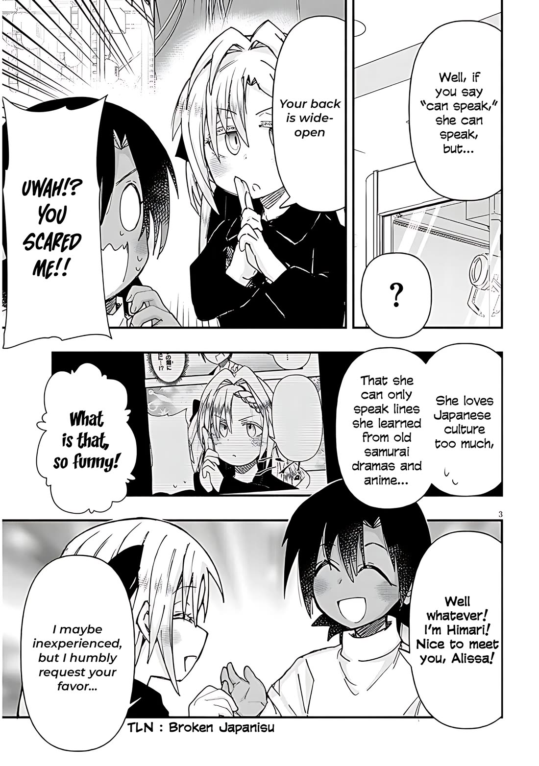 Cross-Cultural Exchange With the Girl at the Arcade chapter 134 page 4