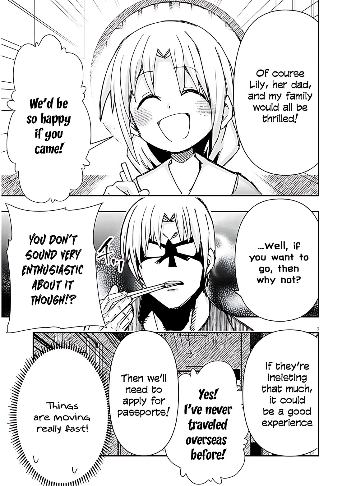 Cross-Cultural Exchange With the Girl at the Arcade chapter 136 page 8