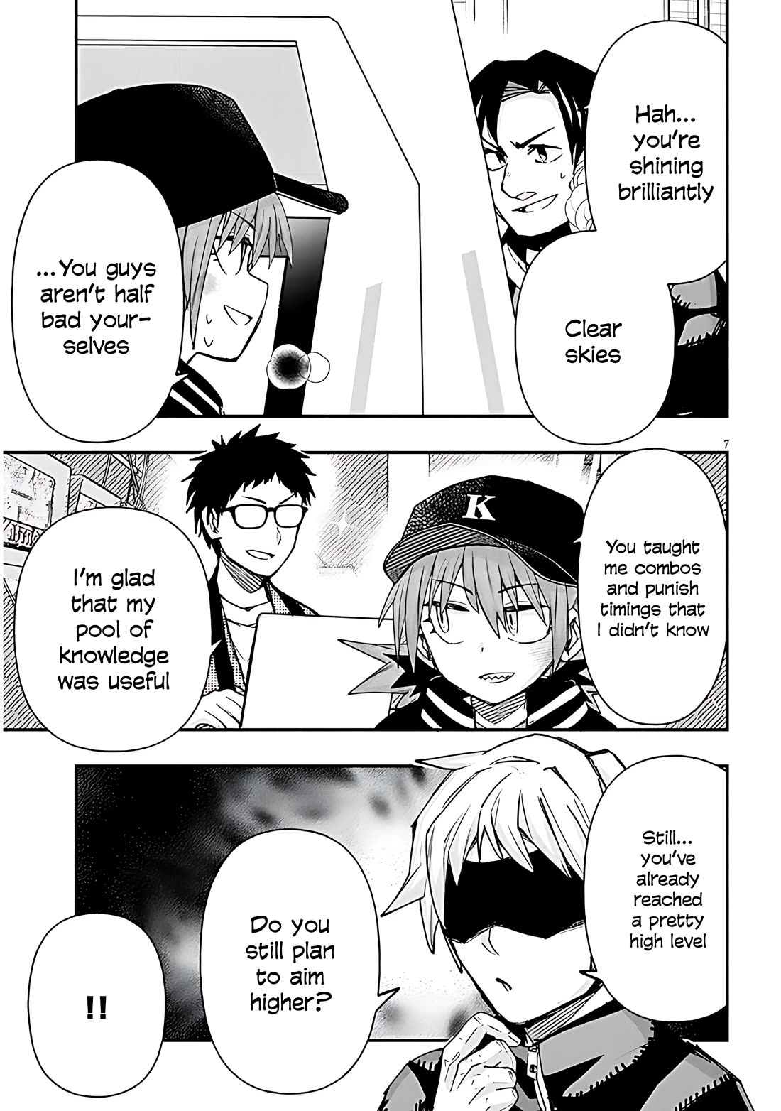 Cross-Cultural Exchange With the Girl at the Arcade chapter 137 page 8