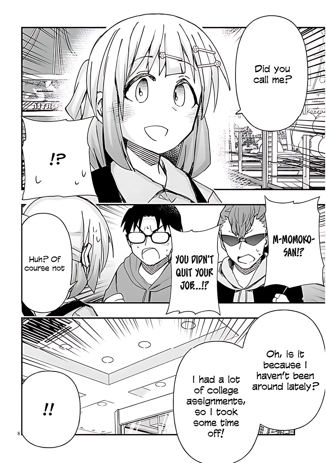 Cross-Cultural Exchange With the Girl at the Arcade chapter 138 page 8