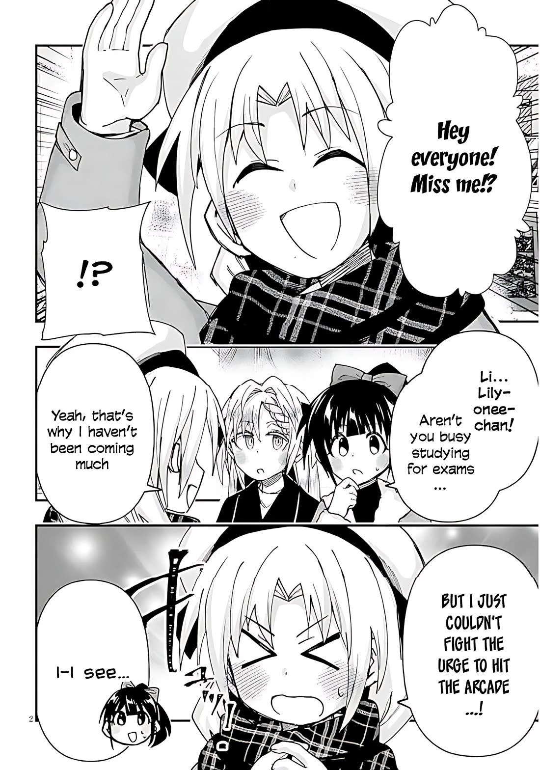 Cross-Cultural Exchange With the Girl at the Arcade chapter 140 page 1