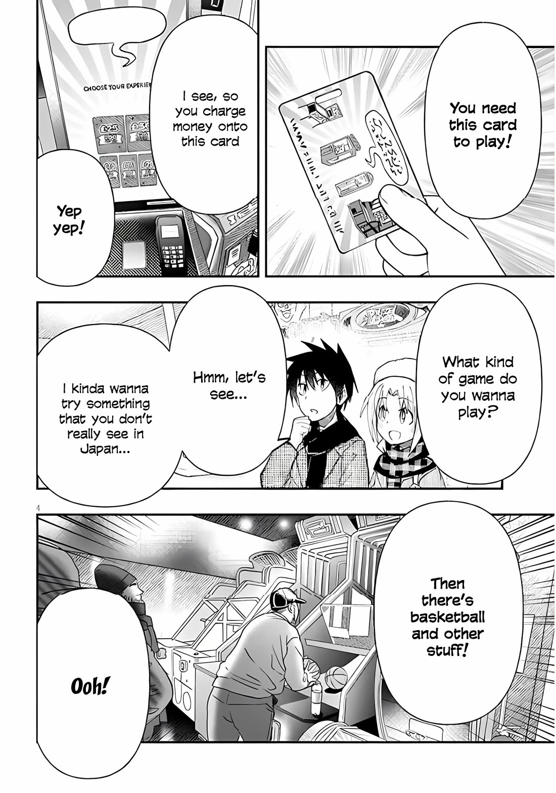 Cross-Cultural Exchange With the Girl at the Arcade chapter 148 page 4